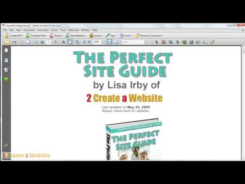 How to Create an eBook PDF With Adobe
