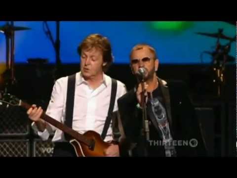 (HD) Paul McCartney & Ringo Starr - With a Little Help From My Friends (Live)