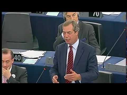 Nigel Farage destroys Barroso's State of the Union