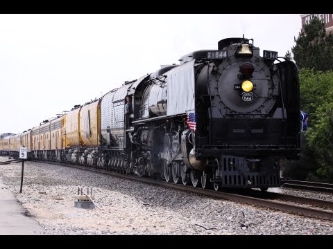 The Living Legend, UP 844 In Wichita, KS, 5-6-12