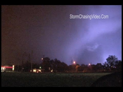 4/14/2012 Tornadoes hit Wichita, KS afterdark