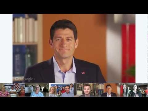 Paul Ryan Hangs Out with Supporters