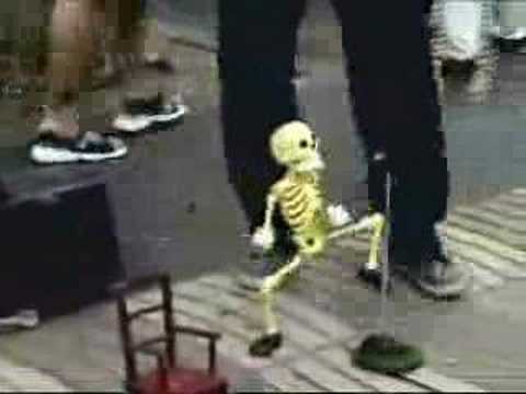 Dancing Skeleton Man