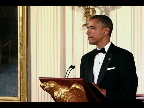 President Obama Awards Shimon Peres the Presidential Medal of Freedom