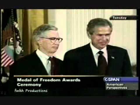 Mister Rogers Receives Presidential Medal of Freedom (2002)