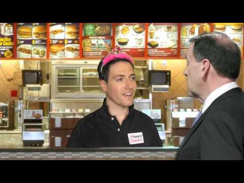 Randy Rainbow Works at Chick-fil-A