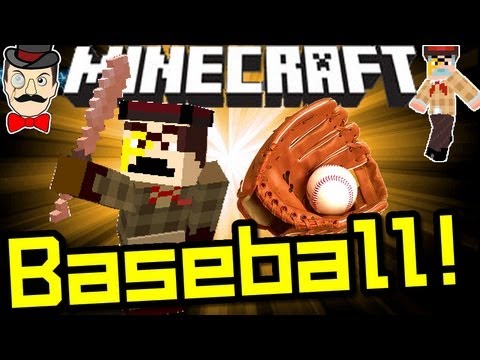 Minecraft BASEBALL ! Hit a Home Run !