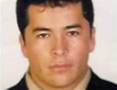 ALTERNATIVE CROP OF XLAT102 - FILE - This undated file photo, downloaded from the Mexico's Attorney General's Office most wanted criminals webpage on Nov. 2, 2010, shows alleged Zeta drug cartel leader and founder Heriberto Lazcano Lazcano in an undisclosed location.