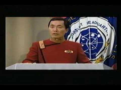 Starfleet Academy - Sulu teaching class