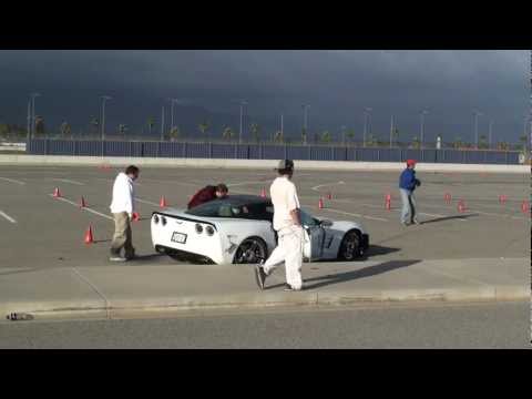 Corvette Crashes During An AutoCross Event; updated 14 Sep 2012; published 22 Nov 2011