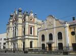 Decebal Street and Talmud Torah Synagogue. The presence of Jews in Transylvania is first mentioned in the late 16th century. In the 17th century, prince Gabriel Bethlen permitted Sephardi Jews from Turkey to settle in the Transylvanian capital Alba Iulia in 1623.