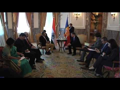 Meeting of EAM with the Foreign Minister of Andorra