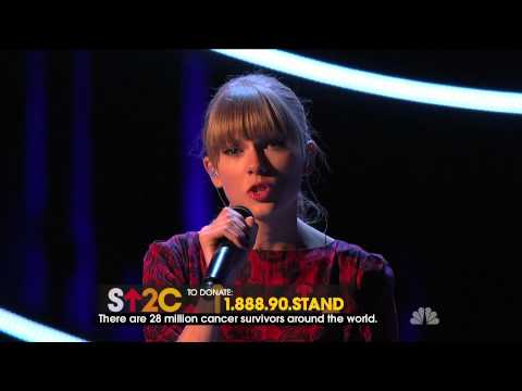 Taylor Swift New Single 'Ronan' Stand Up To Cancer 2012 Performance HD