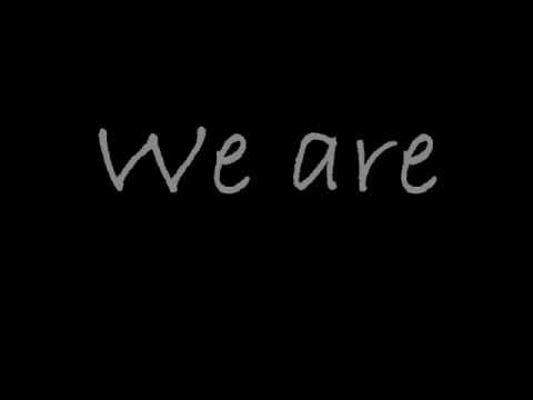 Ana Johnsson- We Are Lyrics