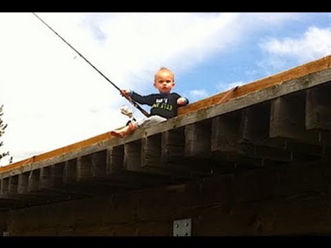 BABY ON A BRIDGE!