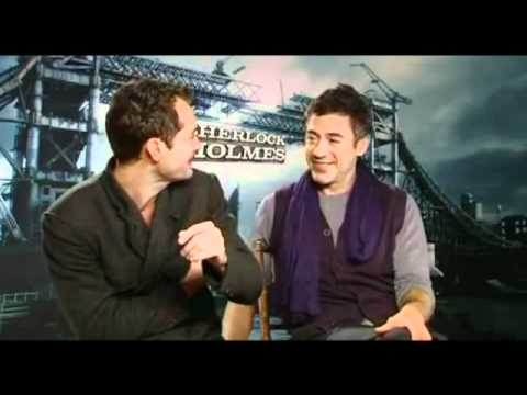 Funny/Cute Moments with RDJ and Jude Law Pt.1