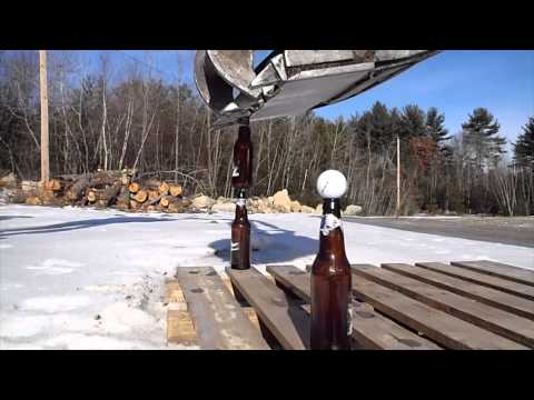 Beer Bottle Excavator Trick