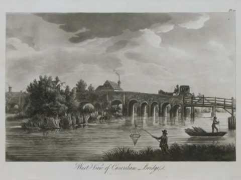 Caversham Bridge, Reading in Berkshire UK