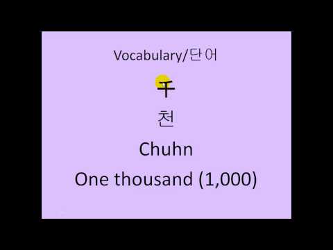 (Hanja) Beginners Korean Grammar Lesson 27 Part 1