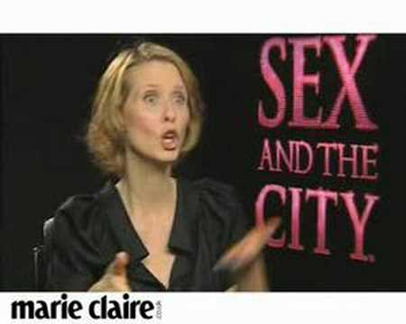 Marie Claire TV: Cynthia Nixon interview