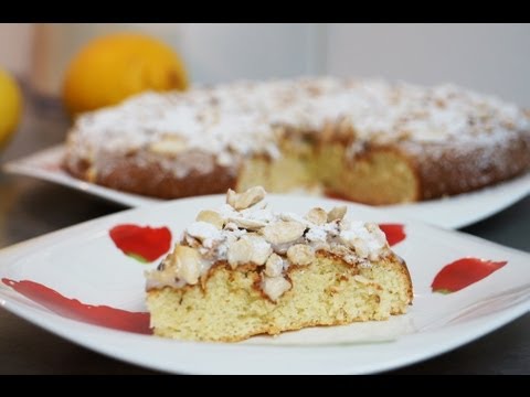 Recette du délicieux gâteau italien citron amandes