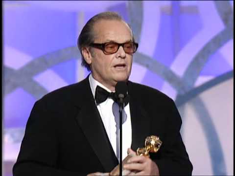 Jack Nicholson Wins Best Actor Motion Picture Drama - Golden Globes 2003