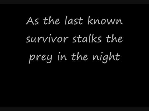 Eye of the tiger -Lyrics-