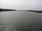 a big river in India - water resource - nature