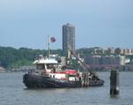 Removing a hazard to navigation on the Hudson River. Army involvement in works 