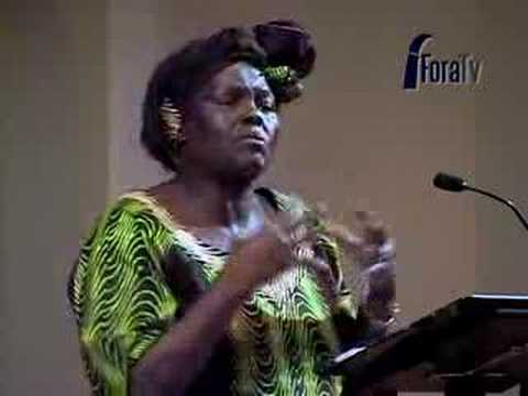 Wangari Maathai - Resources and Conflict