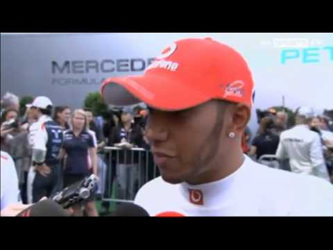 Lewis Hamilton clear about crash