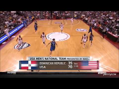 Team USA vs. Dominican Republic Full Highlight 2012 HD