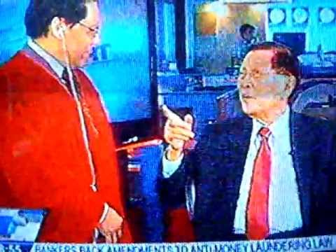 Willie Nep meets Senate President Juan Ponce Enrile