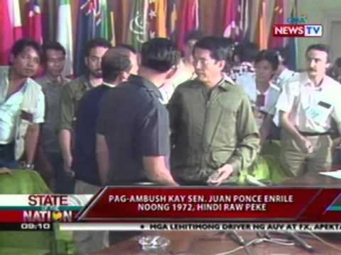 SONA: Pag-ambush kay Sen Juan Ponce Enrile noong 1972, 'di raw peke