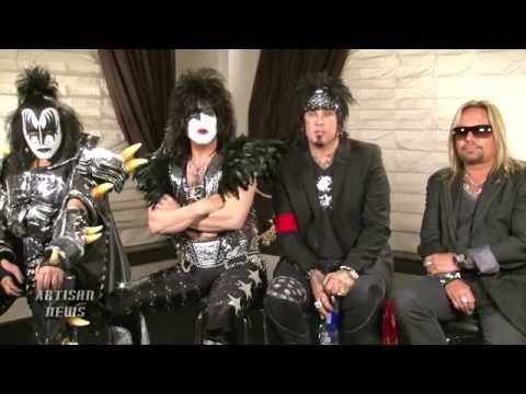 KISS, MOTLEY CRUE EXCLUSIVE ANS INTERVIEW -- NEW!