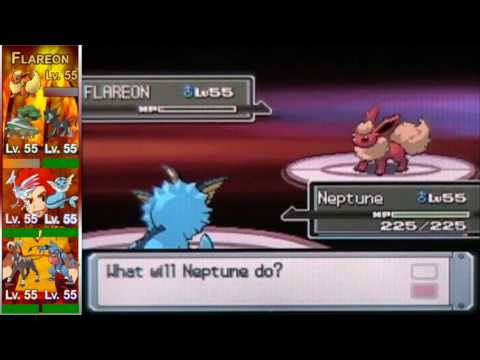 Pokemon Platinum Walkthrough Part 103 Flint the Fire Master of the Elite Four