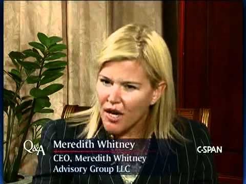 Q&A: Meredith Whitney, Financial Analyst