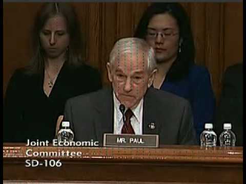 Ron Paul vs. Ben Bernanke at JEC Hearing 4/14/10