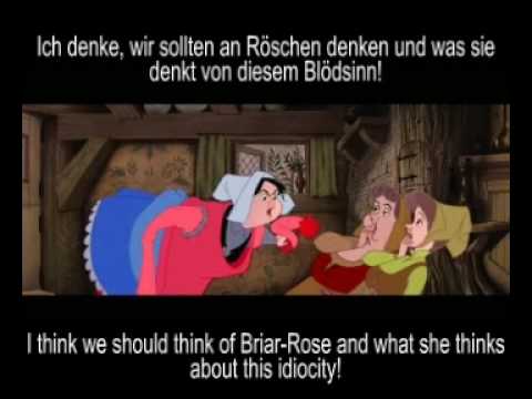 Sleeping Beauty - Birthday Scene German Subs+Trans