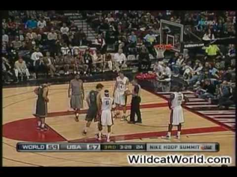 Enes Kanter 2010 Nike Hoop Summit highlights