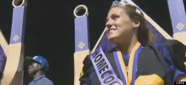 Florida's First Female Quarterback Crowned Homecoming Queen (VIDEO)