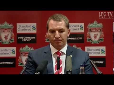 Brendan Rodgers meets the press