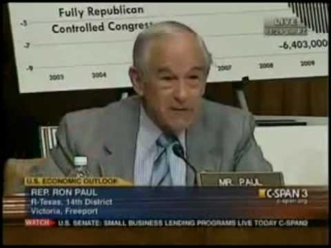 Ron Paul EXPOSES the Real GDP and Unemployment Numbers