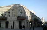 House, built in 1896 by Haji Rajabli. During the Soviet era the first store accommodated the Vatan cinema in Baku.