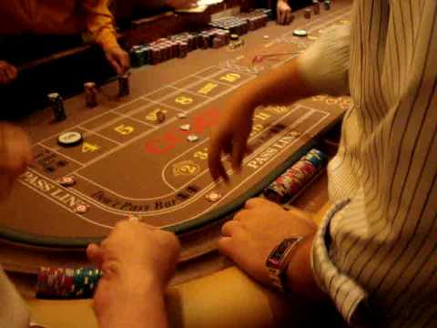 craps game, real live craps game in Las Vegas