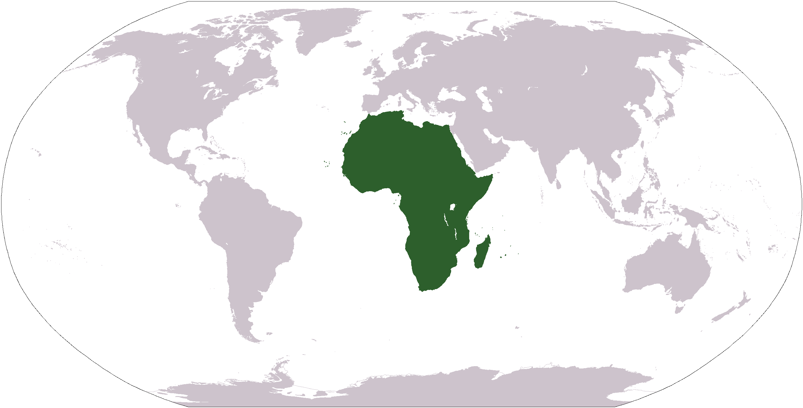 Location of Africa