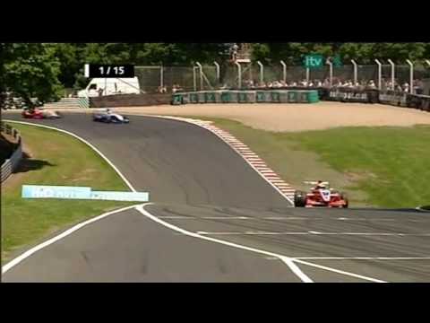 2009 Formula Renault UK Oulton Park Start crashes