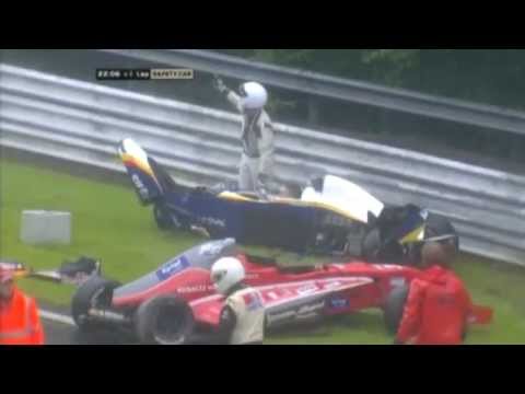 Formula Renault 2.0 2012 Spa Francorchamps Massive Crash