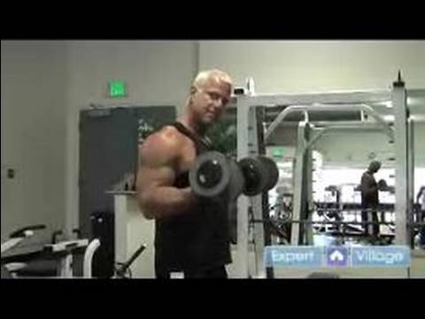 Weight Lifting Exercises for Beginners : Dumbbell Biceps Curl Weight Lifting Exercise for Beginners