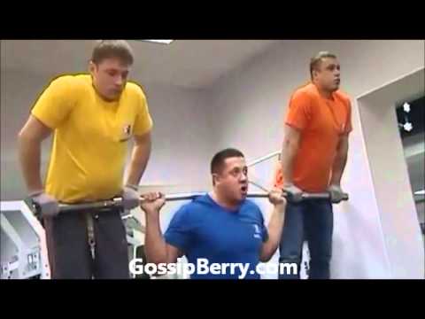 Crazy Russian Weight Lifter